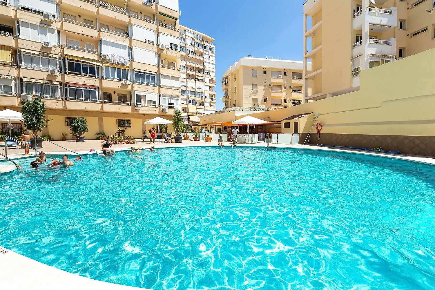 Ver952 - Vistas Mar Y Piscina, Wifi, Playa 600 Metros, Centro 150 Metros Торремолинос